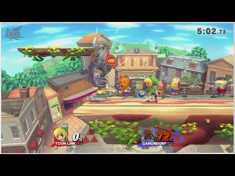UpForSmash S4 1v1 Top 10 - LQF Bo5: Moobs (Toon Link/Luigi) vs Litany (Ganondorf)