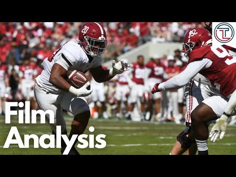 George Teague Breaks Down Clips from the Alabama Spring Game