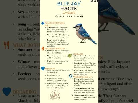 All you need to know about Blue Jays 🐦 #bluejays #birds #nest #nestbox #birdfeeder #birdhouse