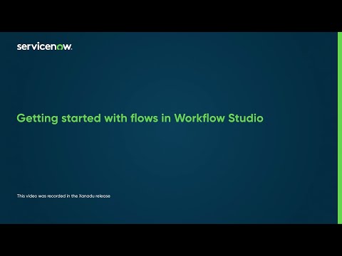 Getting started with flows in Workflow Studio - YouTube