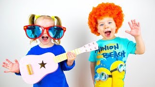 Colors Song - children songs - Gaby and Alex