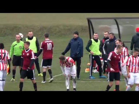 Skrót meczu Garbarnia Kraków - Cracovia II (3:2)