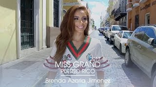 Brenda Azaria Jimenez Miss Grand Puerto Rico 2017 Introduction Video