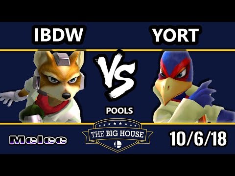 TBH8 SSBM - MnT | iBDW (Fox) Vs. yort (Falco) - Smash Melee R2 Pools - L103 WR1