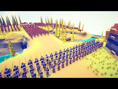 800x MEDIEVAL ARMY ATTACK ENEMY CASTLE - Totally Accurate Battle Simulator TABS