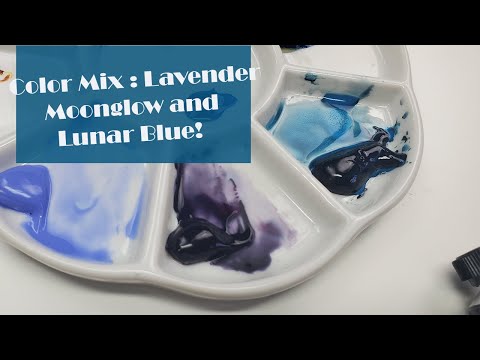 Color Mix: Reviewing Lavender, Moonglow, and Lunar Blue