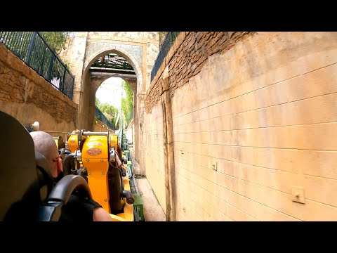 Back row point of view footage of Cheetah Hunt