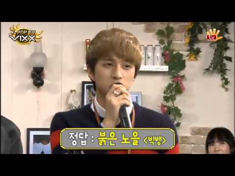 [CUT] 121214 Ken & Hongbin - Sunset Glow @ Sonbadak K-POP TV VIXX