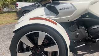 Video Thumbnail for 2018 Can-Am Spyder F3