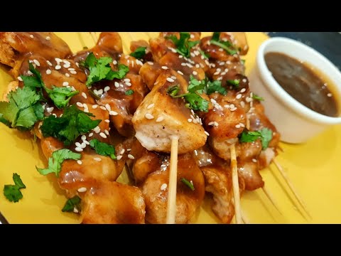 Quick & Easy Chicken Teriyaki Recipe | How to make Chicken Yakitori |Grilled  Chicken Japanese Style