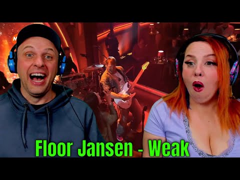 Floor Jansen - Weak (Skunk Anansie) | ALS IK HET ZING | THE WOLF HUNTERZ REACTIONS