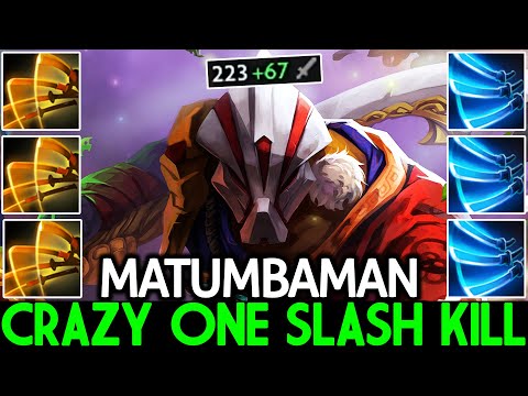 MATUMBAMAN [Juggernaut] Crazy One Slash Kill with Physical Build Dota 2