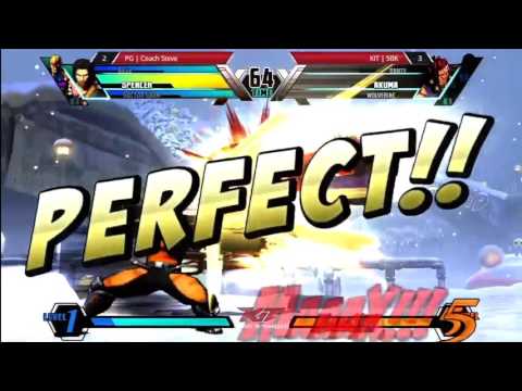 UMVC3 KIT 2016 Exhibition   KIT SBK vs Coach Steve