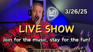 Mark Johnston&#39;s Live Music Show on March 26, 2025 Come hang with us, you won&#39;t regret it!