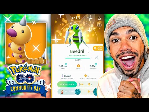 SHINY INFINITO NO DIA DA COMUNIDADE - POKEMON GO | Cris |