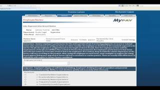 MyPay Online Employee Self Service
