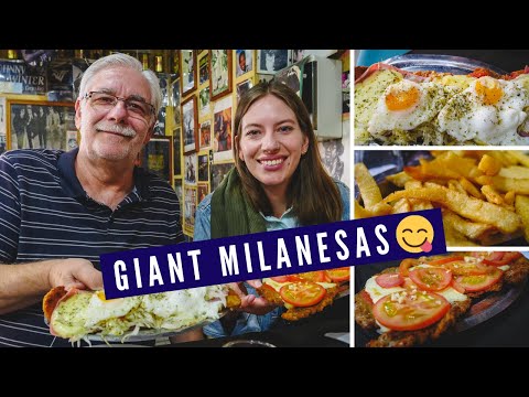 阿根廷布宜諾斯艾利斯哪裡可以吃到GIANT MILANESAS，阿根廷 - 布宜諾斯艾利斯美食回顧 (Where to eat GIANT MILANESAS in Buenos Aires, Argentina | Buenos Aires Food Review)