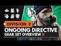 NEW 'ONGOING DIRECTIVE' GEAR SET OVERVIEW - Burn & Bleed Set | The Division 2