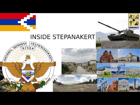 Inside Stepanakert (The capital city of the Republic of Artsakh)