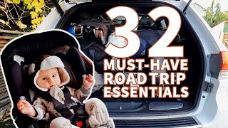 Road Trip Essentials with a Baby - What to Pack for 1 Month of Travel