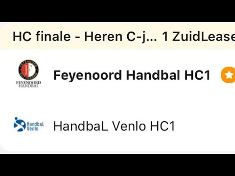 Feyenoord Handbal- Handbal Venlo HC1 Finale  Klaverblad Eksplosion’71 BeachCup 2022 | Venlo