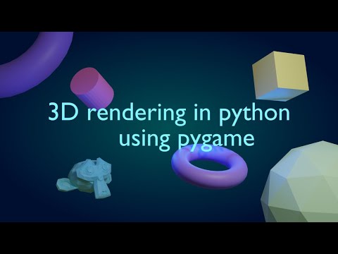 3d Graphics Engine In Python Very Easy Python Pygame
