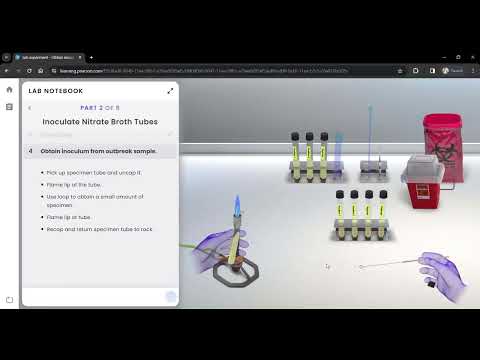 Pearson Interactive Labs | Biochemical Tests: Gram Negative
