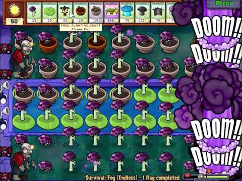 100 Scaredy-Shroom Vs Dr. Zomboss