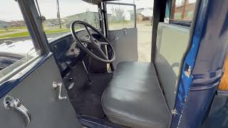 1930 Ford Model A Pickup Interior