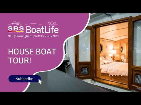 House boat tour: See inside this Collingwood Widebeam!