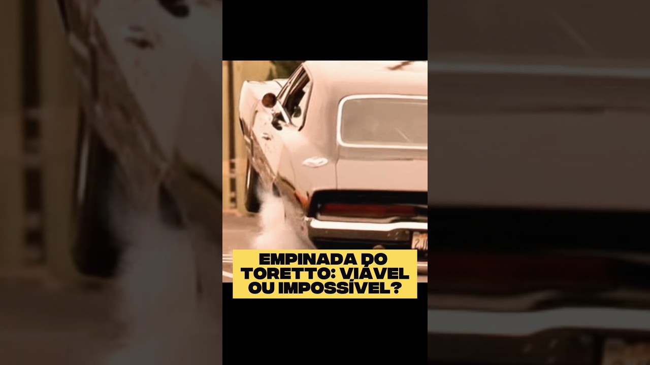 Seria mesmo possível a empinada do Dodge Charger de Toretto em Velozes e Furiosos?