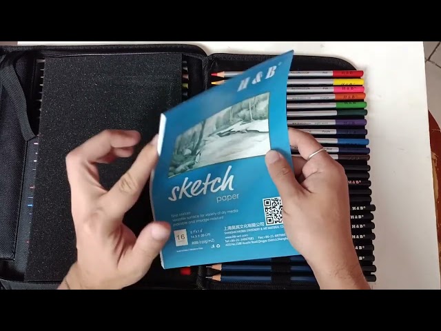 Vídeo relacionado con 12 Piezas Lápices de Dibujo, con Estuche Enrollable y Goma de Borrar, Lápices de Boceto 2H H F HB B 2B 3B 4B 5B 6B 7B 8B, Juegos de Dibujo para Artistas, Adultos, Dibujos, Amantes del Boceto