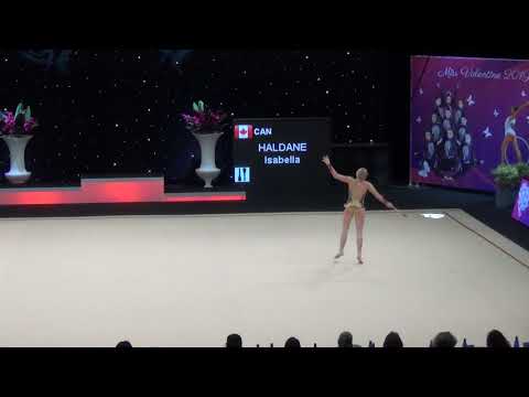 Isabella Haldane CAN clubs AA Miss Valentine 2019