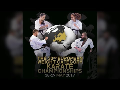 The 33rd European Weight Category Karate Championships
