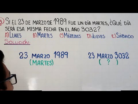 CALENDARIOS | RAZONAMIENTO MATEMÁTICO