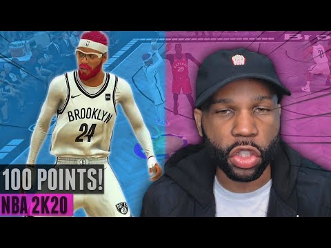 I Scored 100 Points With The Best Jumpshot In NBA 2K20