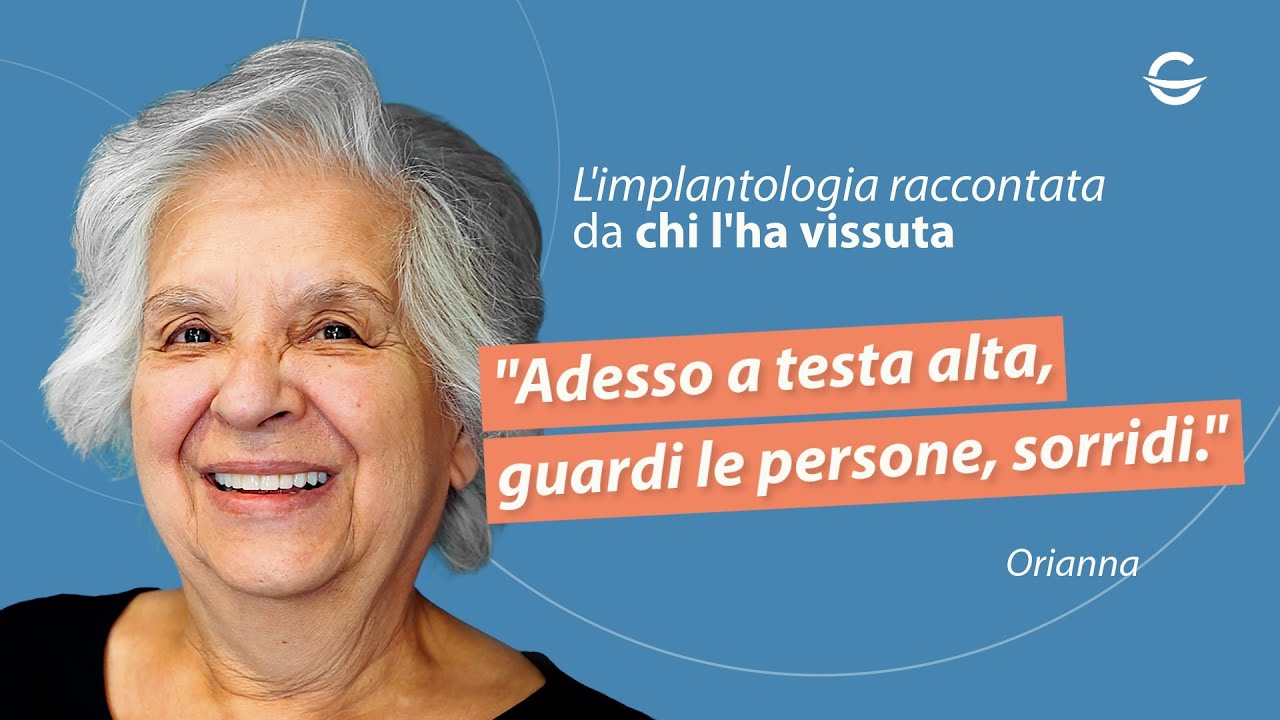 “Adesso, a testa alta, guardo le persone e sorrido” | L’implantologia raccontata da chi l’ha vissuta