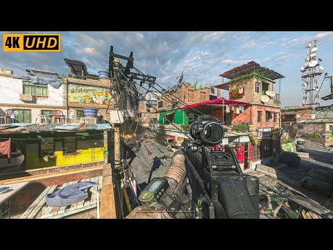 Escape From Brazil Favela | TF 141 vs Brazilian Militia | Call of Duty MW2 [4K60FPS UHD] Gameplay