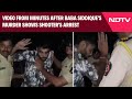 Baba Siddique News Video From Minutes After Baba Siddique S Murder Shows Shooter S Arrest