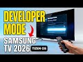 How To Enable Developer Mode On Samsung Smart TV Tizen OS 2026 Working Method