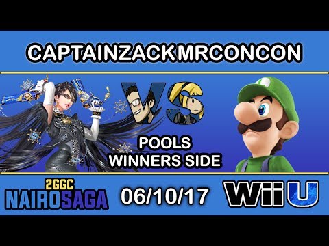 2GGC: Nairo Saga - P1 | CaptainZack (Bayonetta) Vs. SS | MrConCon (Luigi) - Pools Winners Side