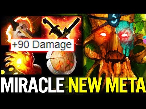 Miracle NEW IMBA Carry - Treant Protector Battle Fury Fun Game Dota 2