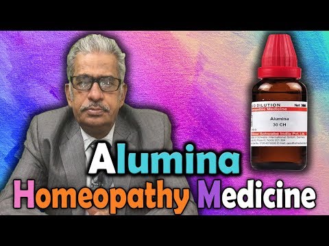 Homeopathy medicine - alumina