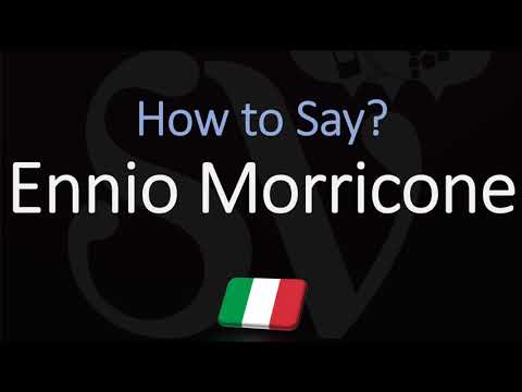 How to Pronounce Ennio Morricone? (CORRECTLY) Italian, English Pronunciation