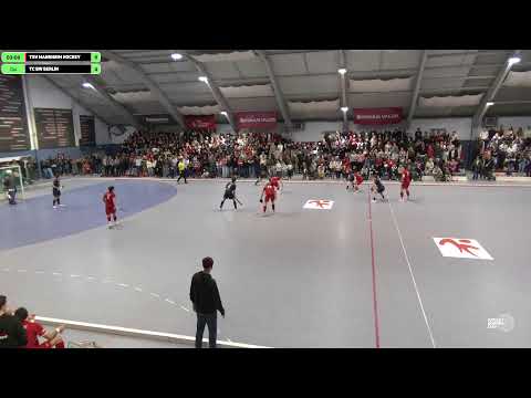1. Hallenhockey-Bundesliga Herren TSV Mannheim Hockey vs. TC Blau-Weiss Berlin