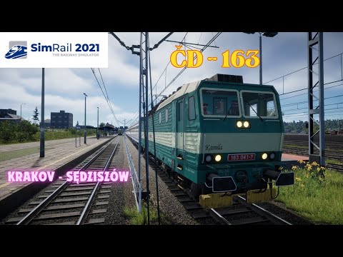 SimRail - Krakow - Sędziszów - Škoda “Peršing” ČD 163 Series