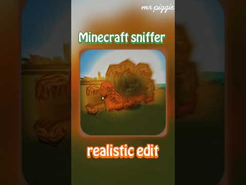 Minecraft Sniffer - Realistic Piggy Edits! #GoneViral