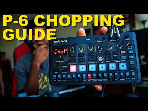 So zerhacken Sie Samples und Drum Breaks auf dem Roland P-6 | Tutorial
