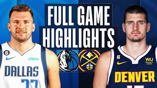 MAVERICKS at NUGGETS | NBA FULL GAME HIGHLIGHTS | December 6, 2022