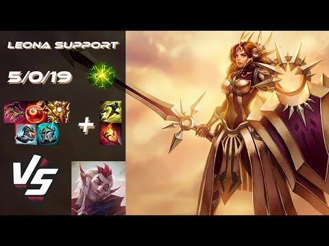 SUPPORT Leona vs Rakan - EU Challenger Patch 25.S1.6